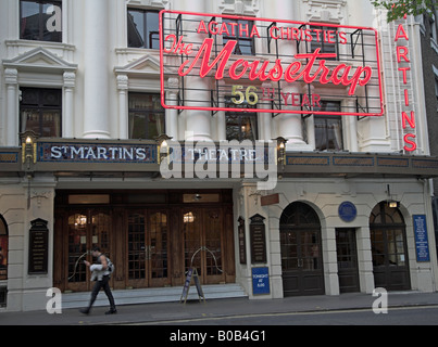 Agatha Christies Mausefalle am St.-Martins Theatre, London, England Stockfoto