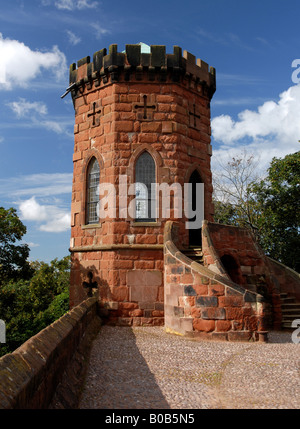 Lauras Turm am Schloss Shrewsbury Shropshire Stockfoto