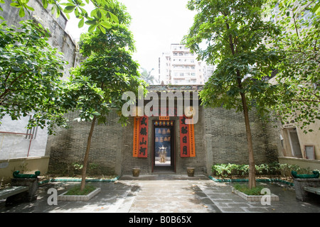 Man Mo Tempel A taoistischen Tempel am Tai Po New Territories Hong Kong Stockfoto