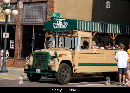 Nordamerika, USA, South Dakota, Totholz. Boot Hill Bustouren. Stockfoto