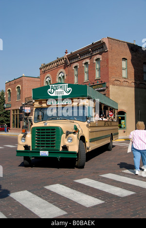 Nordamerika, USA, South Dakota, Totholz. Boot Hill Bustouren. Stockfoto