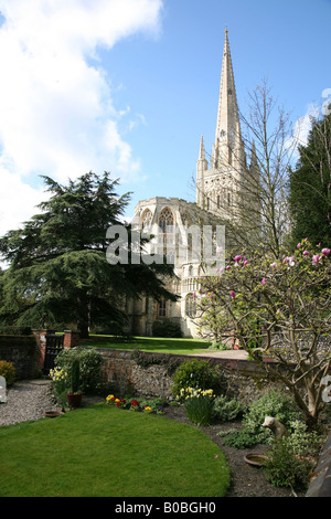 Norwich Kathedrale England Stockfoto