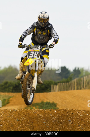 Motocross-Rennen Stockfoto