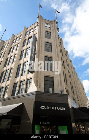 Großbritannien London w1 Oxford street Haupthaus der Fraser-Kaufhaus Stockfoto