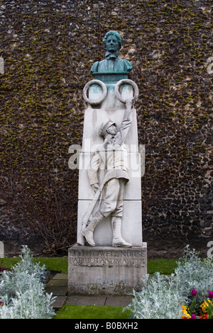 Edith Cavell Denkmal Norwich Stockfoto