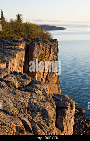 Die Palisade Kopf und Schaufel Punkt entlang Minnesota North Shore Stockfoto