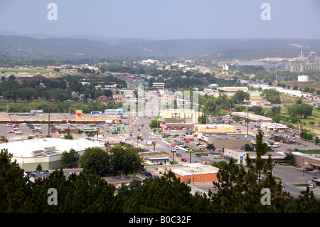 Nordamerika, USA, South Dakota, Rapid City. Allgemeines über die Stadt. Stockfoto