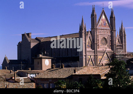 Italien, Umbrien, Orvieto, duomo Stockfoto