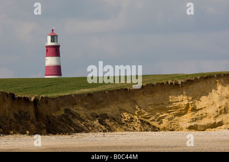 Happisburgh Leuchtturm, North Norfolk Stockfoto