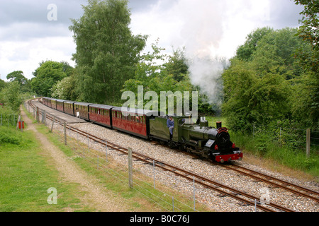 UK Norfolk Broads Coltishall Bure Valley Railway Stockfoto