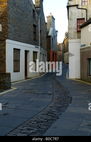 Die Hauptstraße in Stromness, Orkney Inseln, Schottland, UK Stockfoto