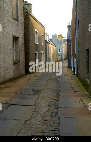 Die Hauptstraße in Stromness, Orkney Inseln, Schottland, UK Stockfoto