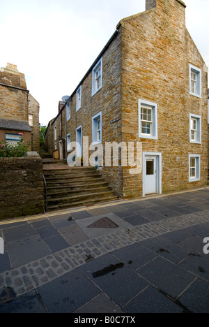 Die Hauptstraße in Stromness, Orkney Inseln, Schottland, UK Stockfoto