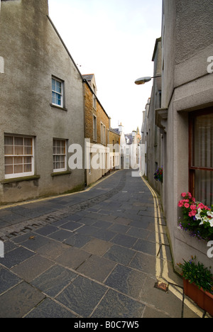 Die Hauptstraße in Stromness, Orkney Inseln, Schottland, UK Stockfoto