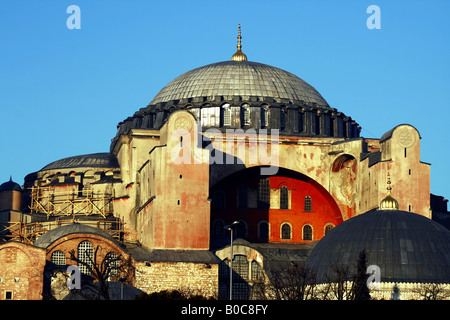 Ayasofya, Hagia Sophia (Hagia Sophia) außen, Istanbul, Türkei Stockfoto