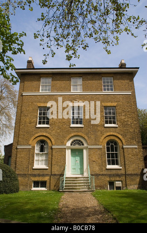 Dulwich Village South London SE21 London UK Großen Georgischen englische Familie Haus' College Road' HOMER SYKES Stockfoto