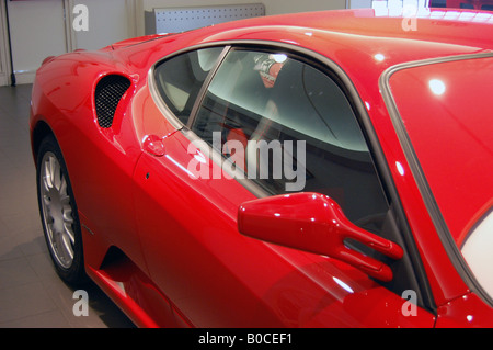 Eine Nahaufnahme Foto von der rechten Seite des einen Ferrari F430 Stockfoto