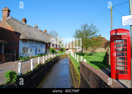 High Street, East Meon, Hampshire, England, Vereinigtes Königreich Stockfoto