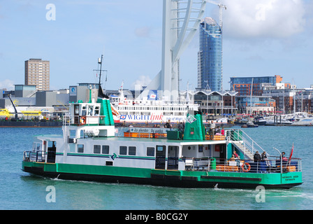 Gosport Fähre, Gosport Esplanade, Gosport, Hampshire, England, Vereinigtes Königreich Stockfoto