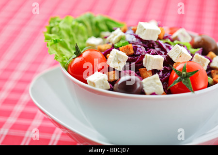 Gemischter Salat Stockfoto