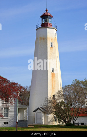 Sandy Hook Lighthouse New Jersey USA Stockfoto