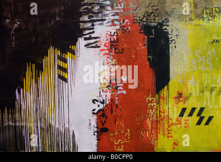 Ein Bild von The Cans Festival, ein Event in London half das Graffito-Künstler Banksy, über May Bank Holiday Wochenende 08 öffnen Stockfoto