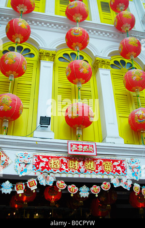 Bereich der Chinatown von Singapur Stockfoto