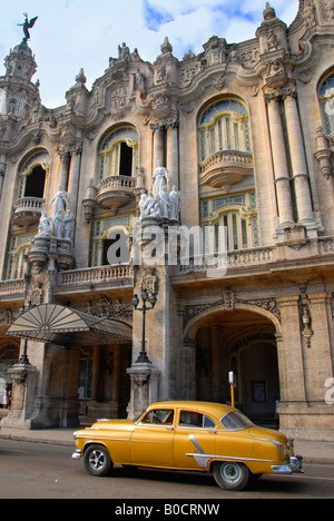 Gran Teatro De La Habana-Havanna-Kuba Stockfoto