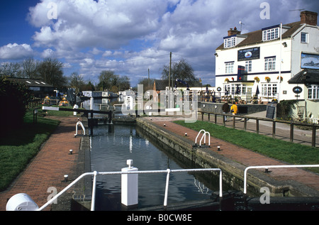 Trent Lock, Long Eaton, Derbyshire, England Stockfoto