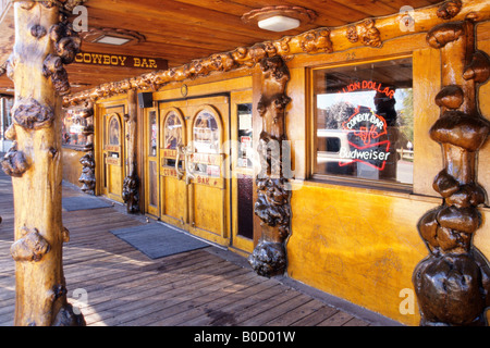 Million Dollar Cowboy Bar, Jackson Hole, Wyoming Stockfoto