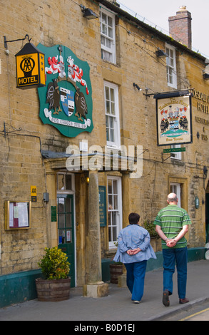 Redesdale Arms Hotel in Moreton in Marsh Cotswolds Gloucestershire England UK EU Stockfoto