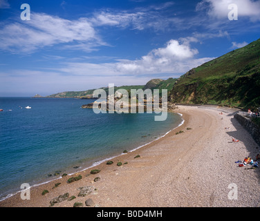 Bouley Bay, Trinity, Jersey, Kanalinseln, Großbritannien Stockfoto