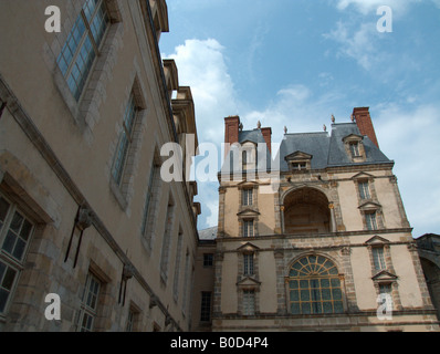 Château de Fontainebleau (Schloss von Fontainebleau). Seine et Marne überweisen. Frankreich Stockfoto