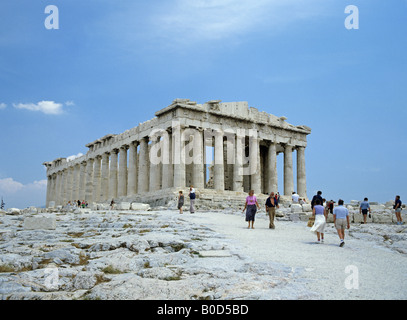 Parthenon Tempel Athen Griechenland Stockfoto