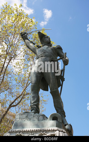 Statue von Marschall Ney in Port Royal-Paris Frankreich Stockfoto