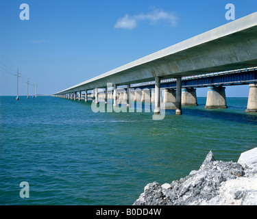 Seven Mile Bridge, Florida Keys, USA Stockfoto