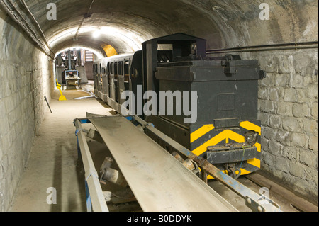 Almadén Bergbau Zug in Jaén Stockfoto