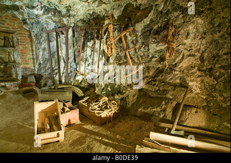 Almadén Bergbau Zug in Jaén Stockfoto