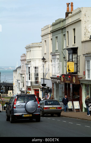 Union Street Shopping in der Innenstadt von Ryde Isle Of Wight England Stockfoto