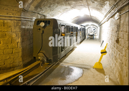 Almadén Bergbau Zug in Jaén Stockfoto