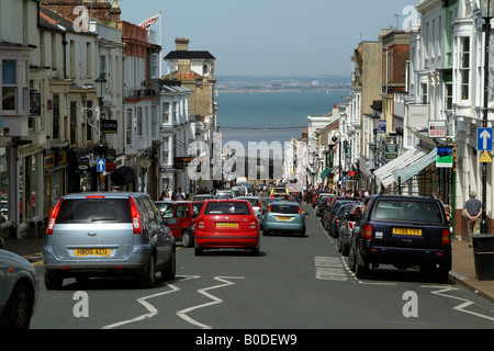 Union Street Shopping in der Innenstadt von Ryde Isle Of Wight England Stockfoto