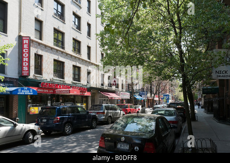 Thompson Street, Greenwich Village oder West Village, Manhattan, New York City Stockfoto