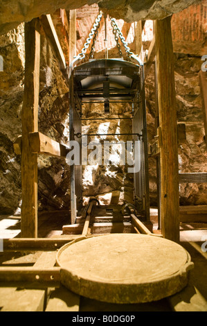 Almadén Bergbau Zug in Jaén Stockfoto