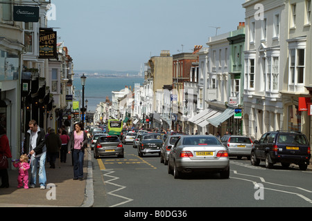 Union Street Shopping in der Innenstadt von Ryde Isle Of Wight England Stockfoto