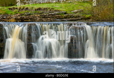 Wain Wath fällt, in der Nähe von Keld, obere Swaledale, Yorkshire Dales National Park, England UK Stockfoto