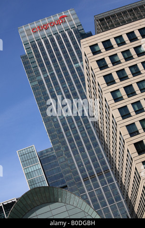 Citigroup, Canary Wharf. Stockfoto
