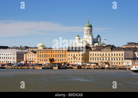 Hafen von Helsinki Stockfoto