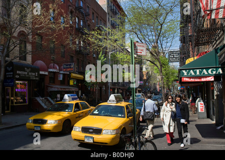 MacDougal Street, Greenwich Village (West Village), Manhattan, New York City Stockfoto