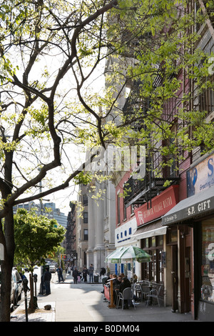 Vater Demo Square, Greenwich Village (oder West Village), Manhattan, New York City Stockfoto