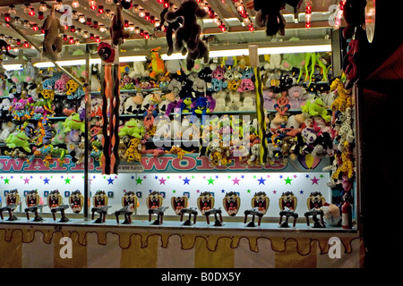 Karneval Spiel stand - Wasserwerk Stockfoto